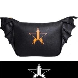 NWOT Jeffree Star Black Bat Cosmetics Bag Makeup Tote Ozzy Osbourne Style